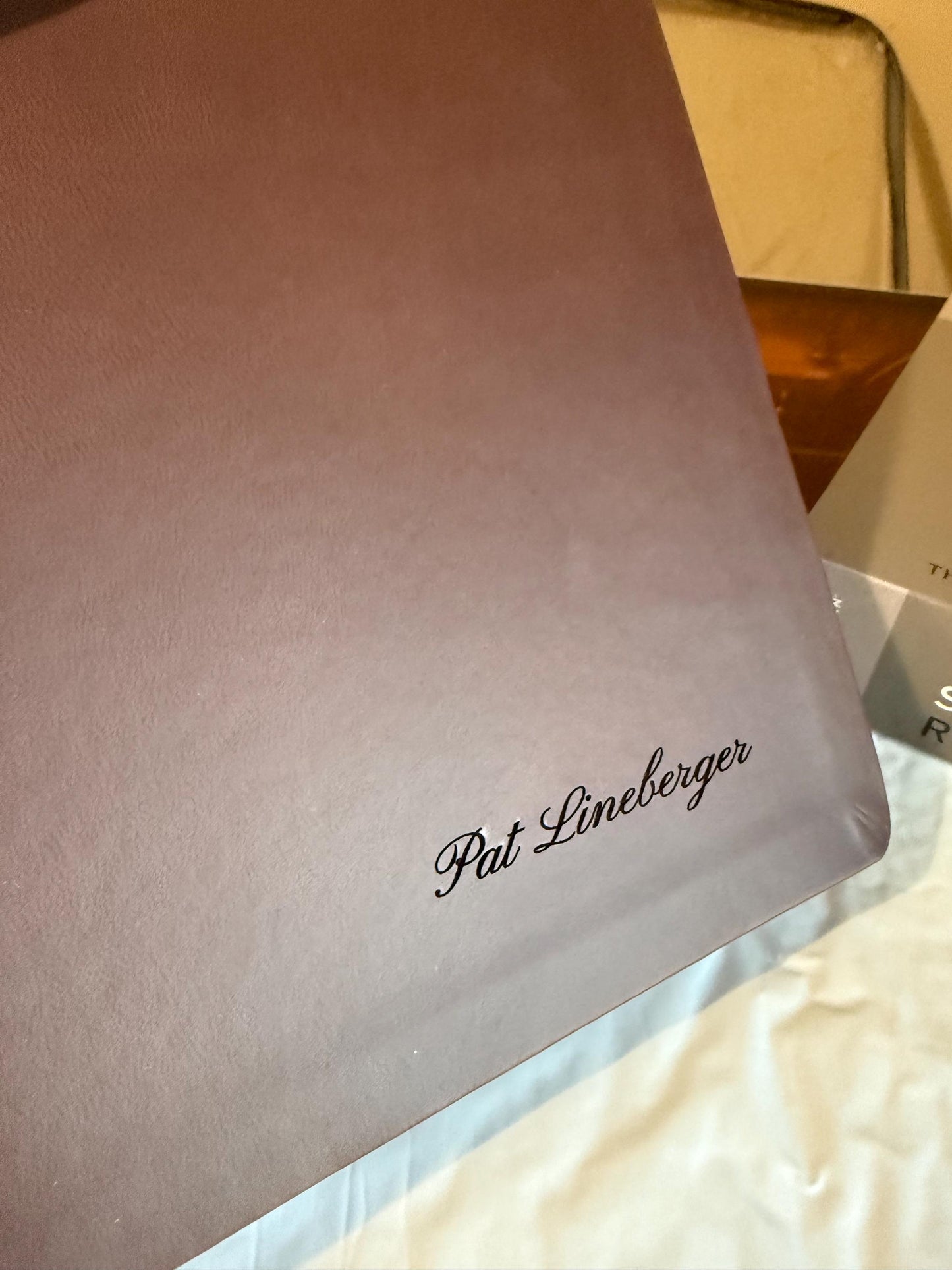 PERSONALIZED *** ESV Study Bible, Large Print, TruTone, Mahogany, Trellis Design - INDEXED *** Custome Name Imprint