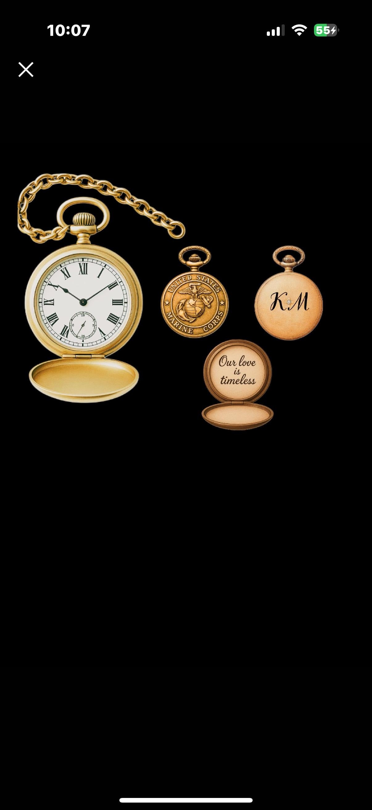 Personalized Pocket Watch
