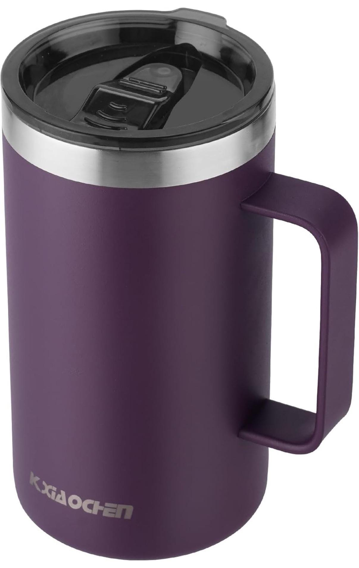 10 pc Personalized 20oz Insulated mug with lid