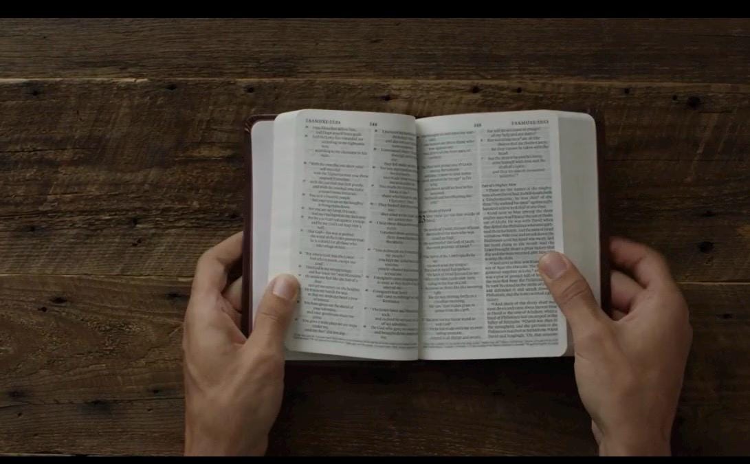 Personalized ESV Value Large Print Compact Bible (TruTone, Mahogany, Border Design)