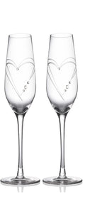 Copas de champán de boda