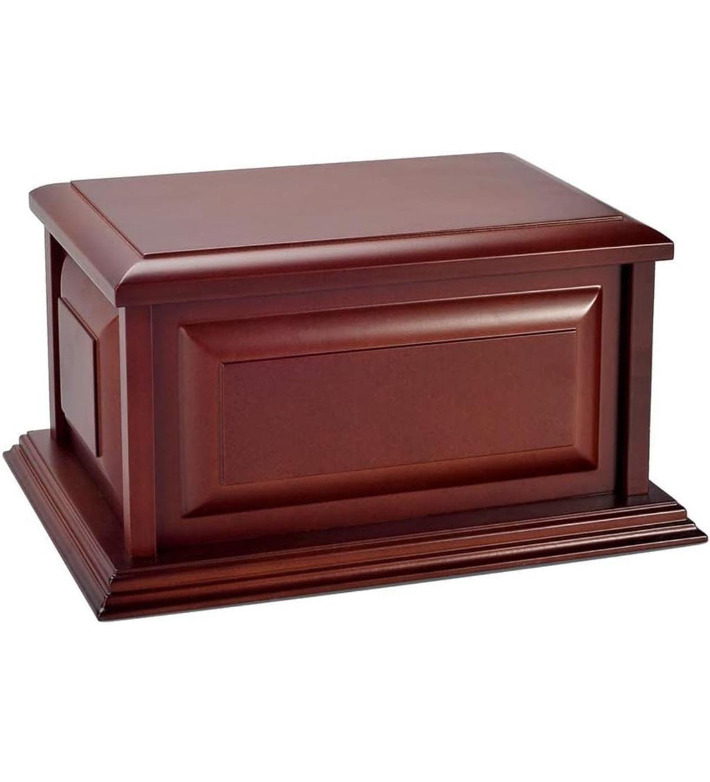 Urna de cremación personalizada - Madera de cerezo