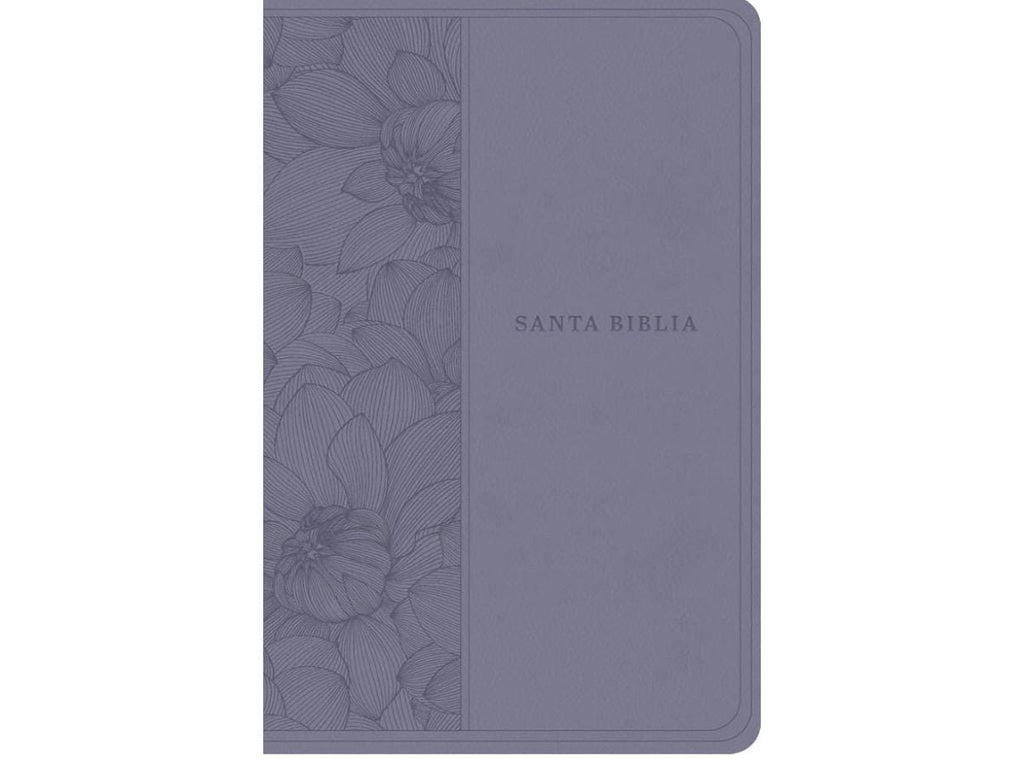 Purple Spanish Bible Santa Biblia