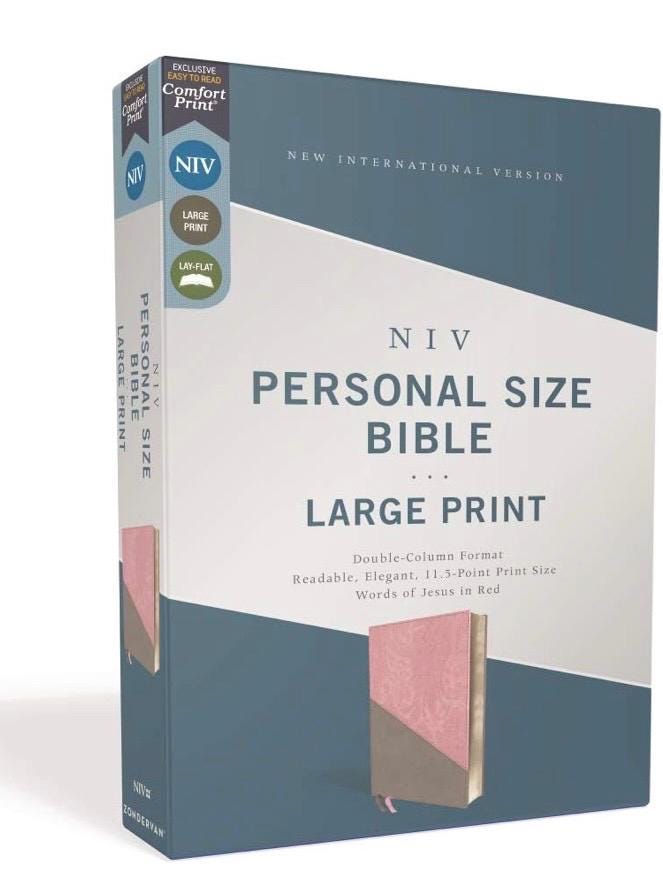 Personalized NIV Large Print Bible, Engraved Bible, Personalized Bible, Baptism Gift, Graduation Gift, Bible, laser engraved