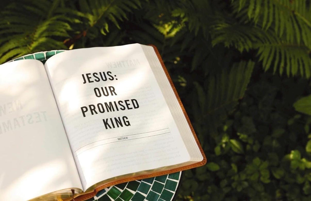Biblia Jesús Personalizada NVI - Piel Suave Marrón Claro, Letra Cómoda