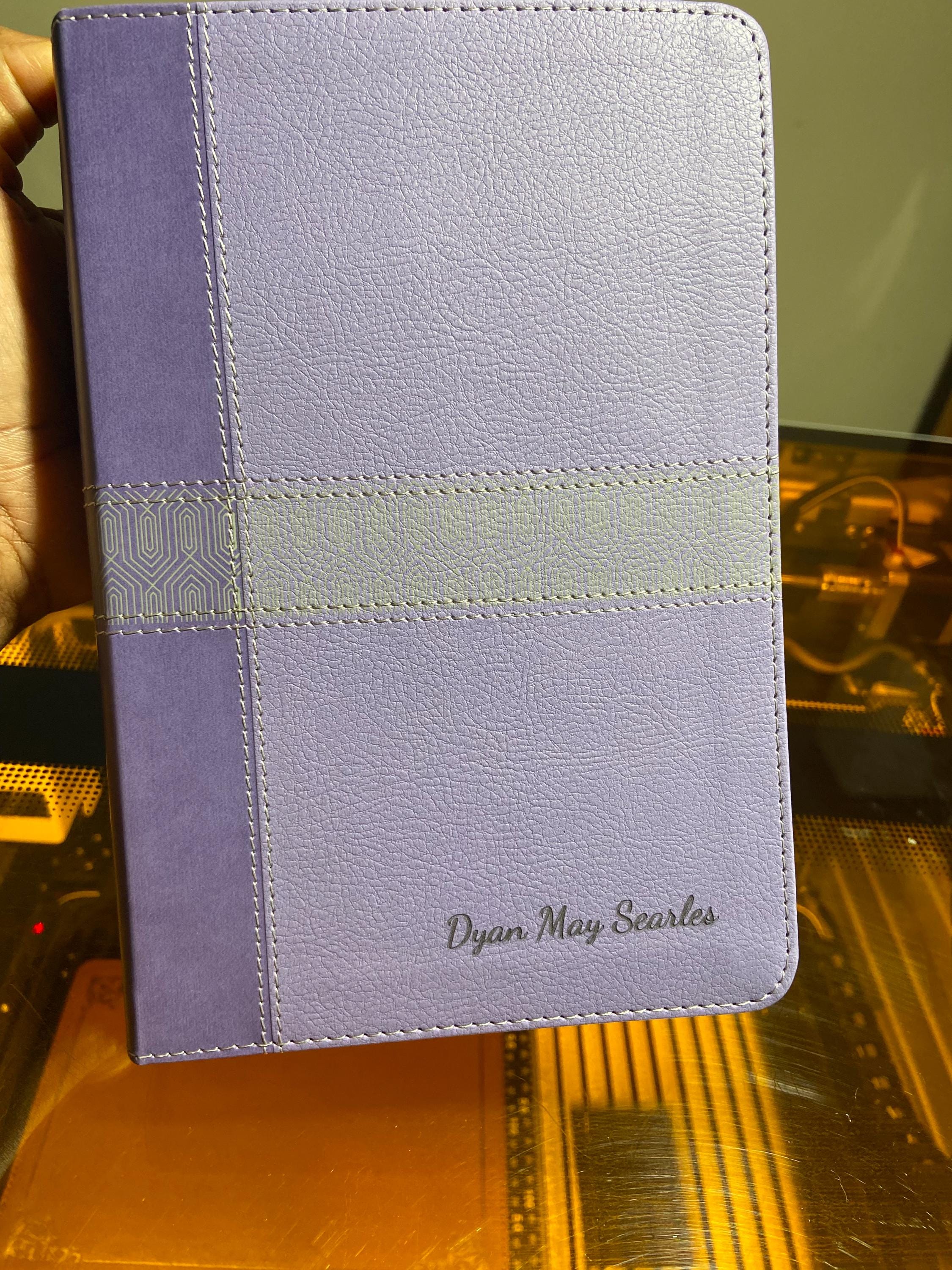 Personalized NIV Giant Print Bible - Purple, 12pt Comfort Print