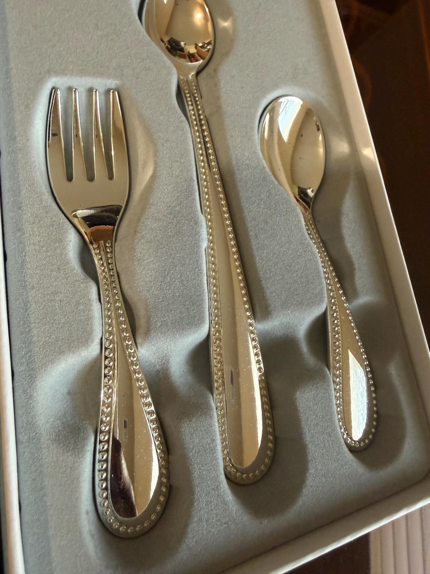 Personalized Baby spoon and fork set