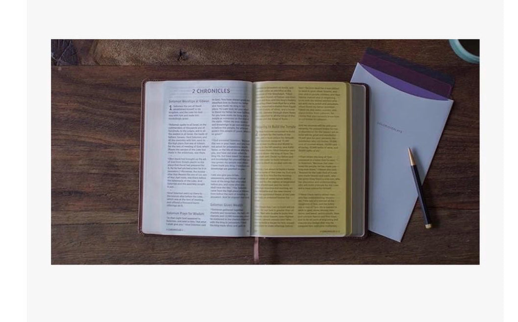 Personalized ESV Dyslexia-Friendly Bible - Color Overlays, 6x9