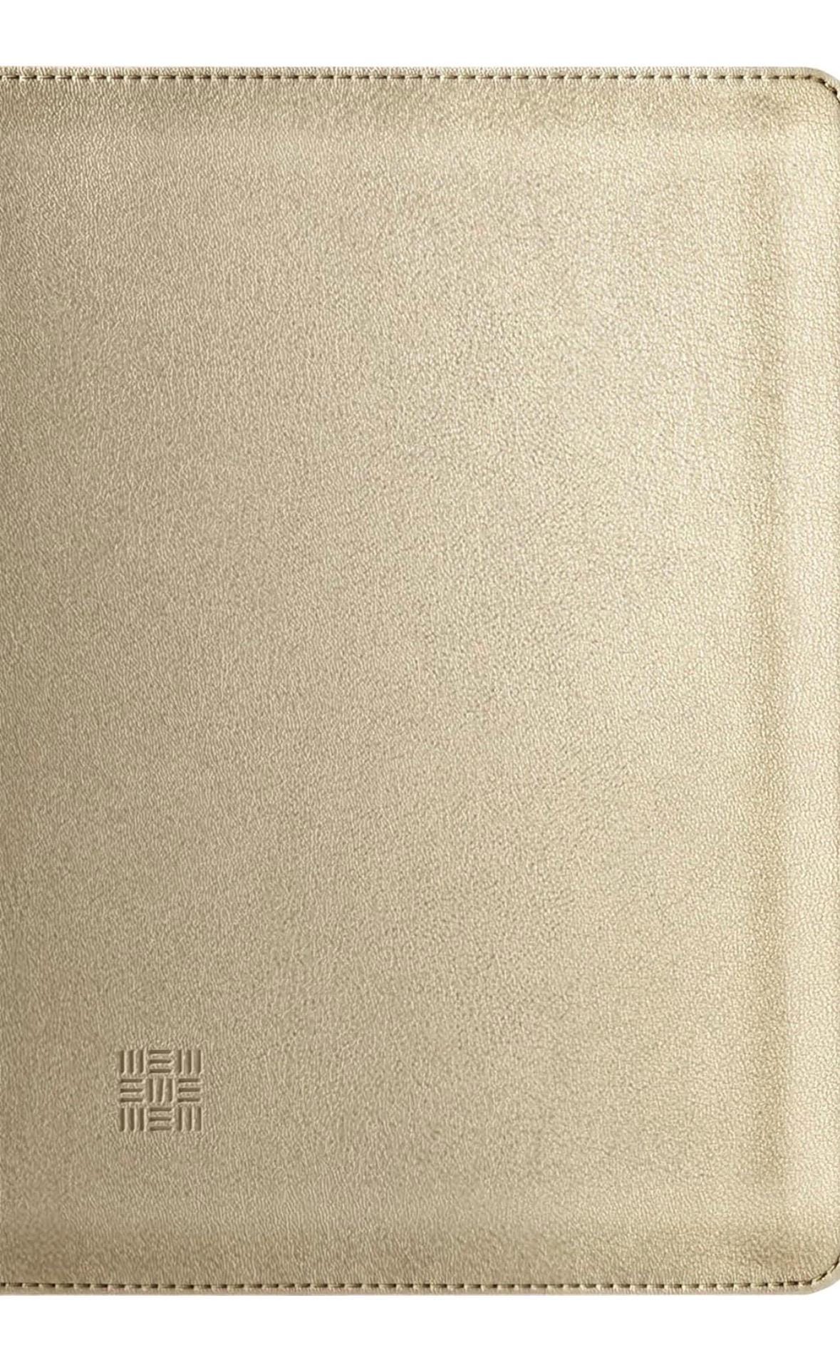 Personalized NLT filament Gold Red letter leather soft Bible