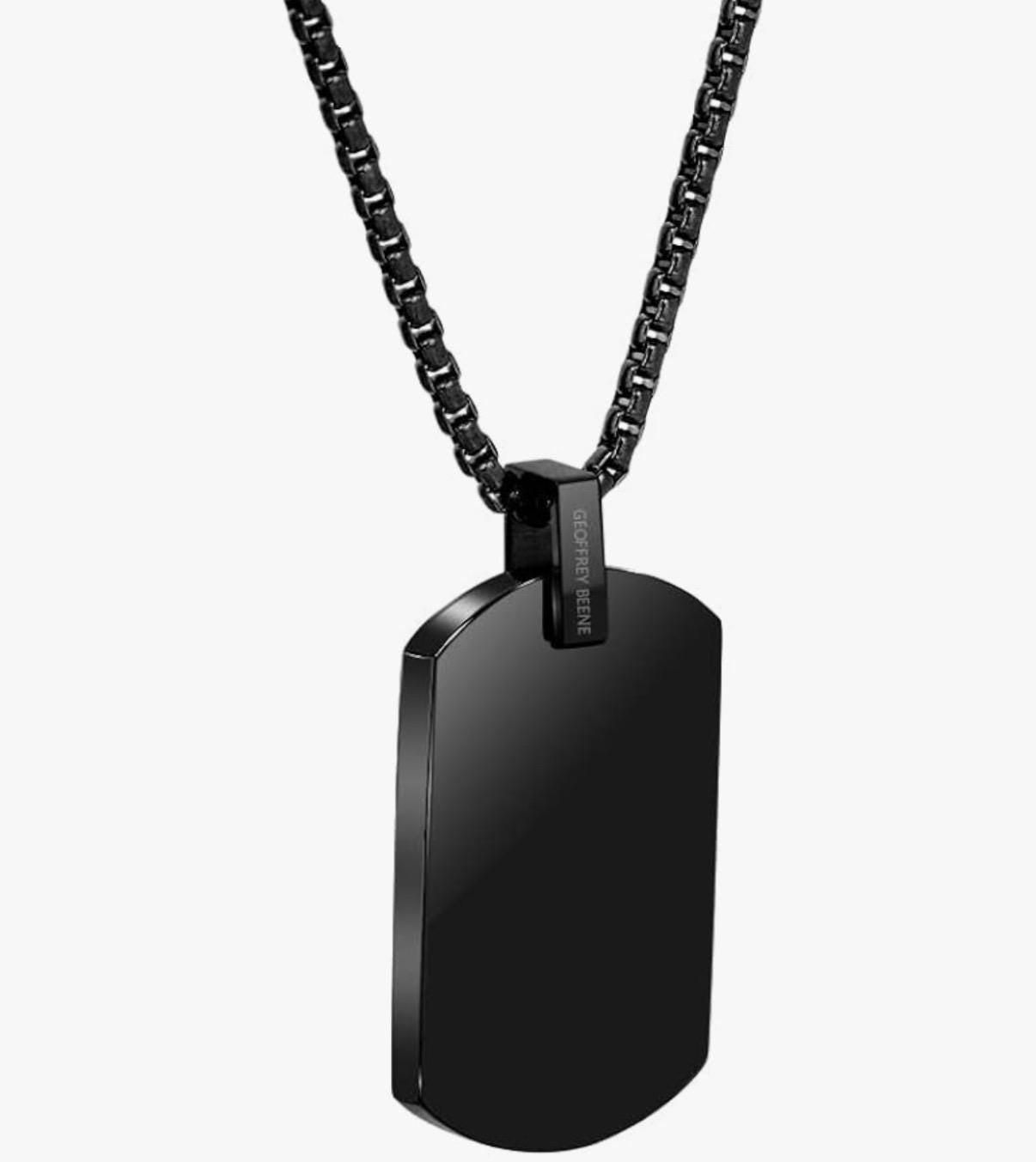 Collar de placa de identificación de acero inoxidable personalizado para perros