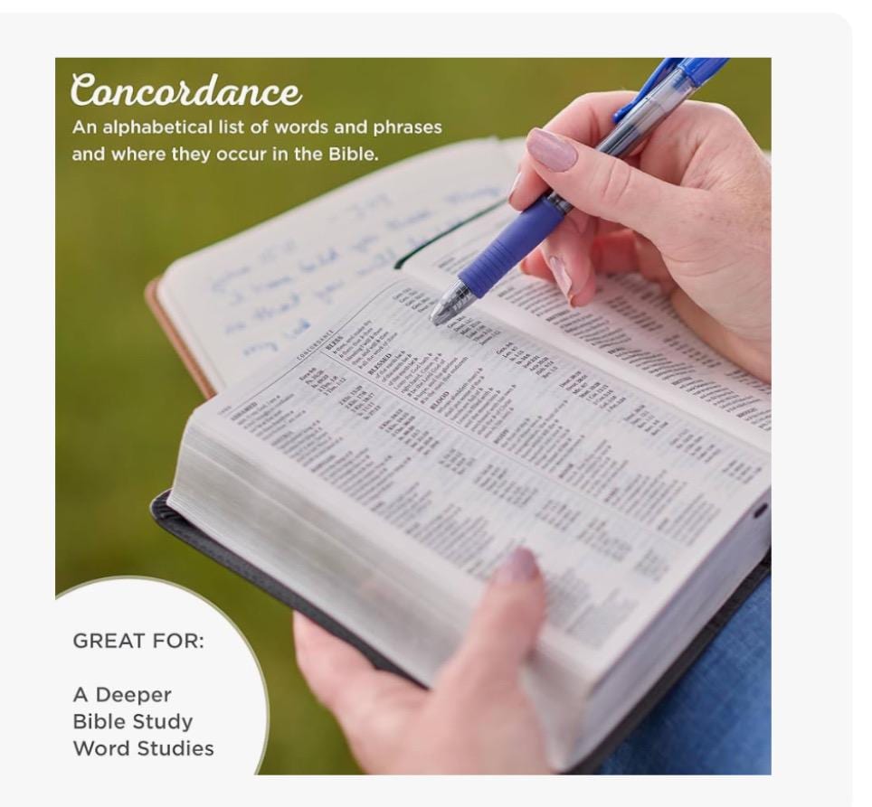 Personalized KJV Compact Large Print Bible - Pearlized White