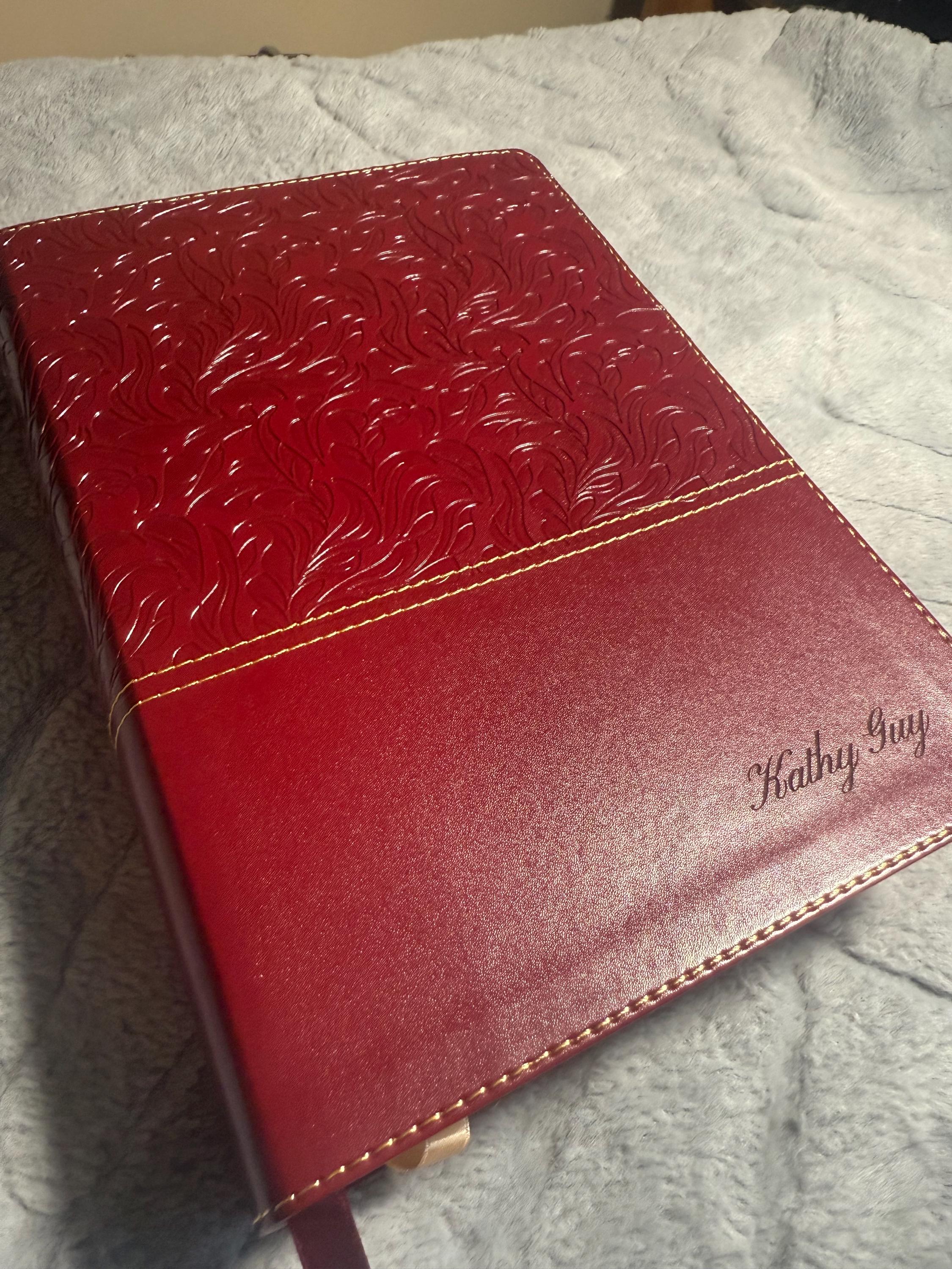 Personalized NIV Large Print Bible, Engraved Bible, Personalized Bible, Baptism Gift, Graduation Gift, Bible, laser engraved