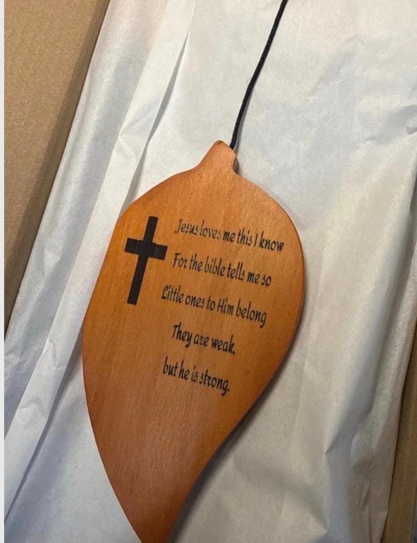 Campanas de Viento de Pésame Personalizadas, Regalo Conmemorativo de 38 pulgadas