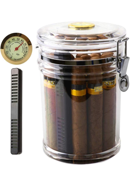 Personalized Glass Acrylic Humidor