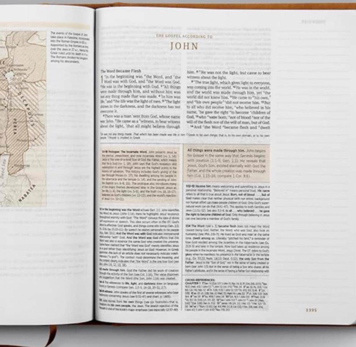 Biblia de estudio para diario ESV personalizada, tapa TruTone de nobuk caramelo