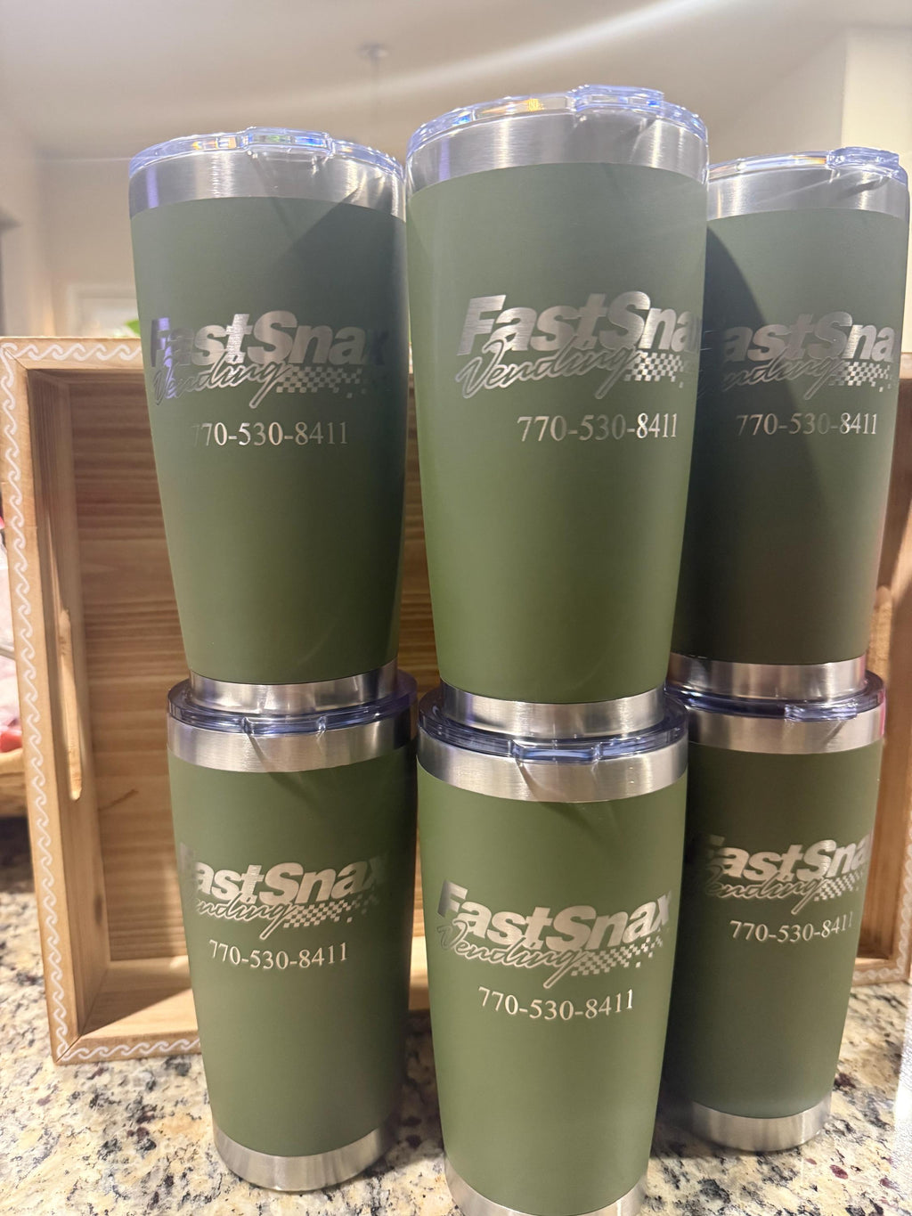 Personalizado de 20oz 8uds