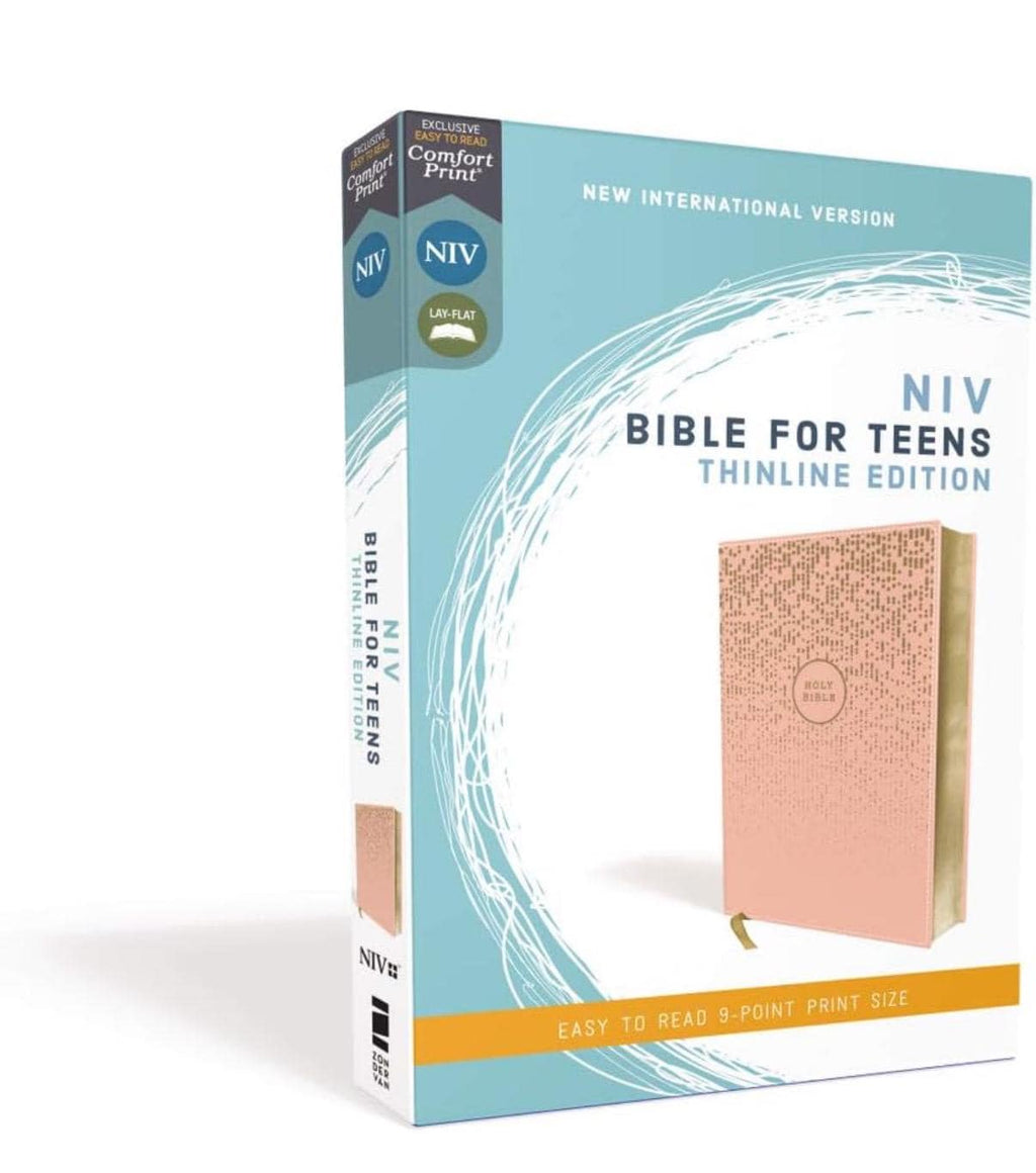 Personalized NIV Teen Bible - Pink Thinline, Comfort Print
