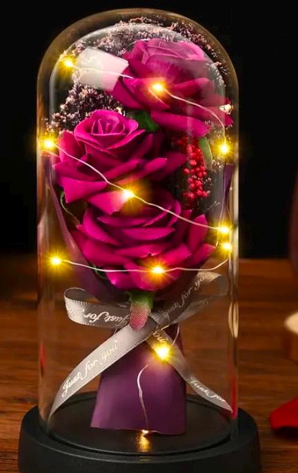 Cúpula de rosa personalizada