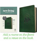 Personalized NLT Giant Print Bible - Filament, 12pt, Red Letter