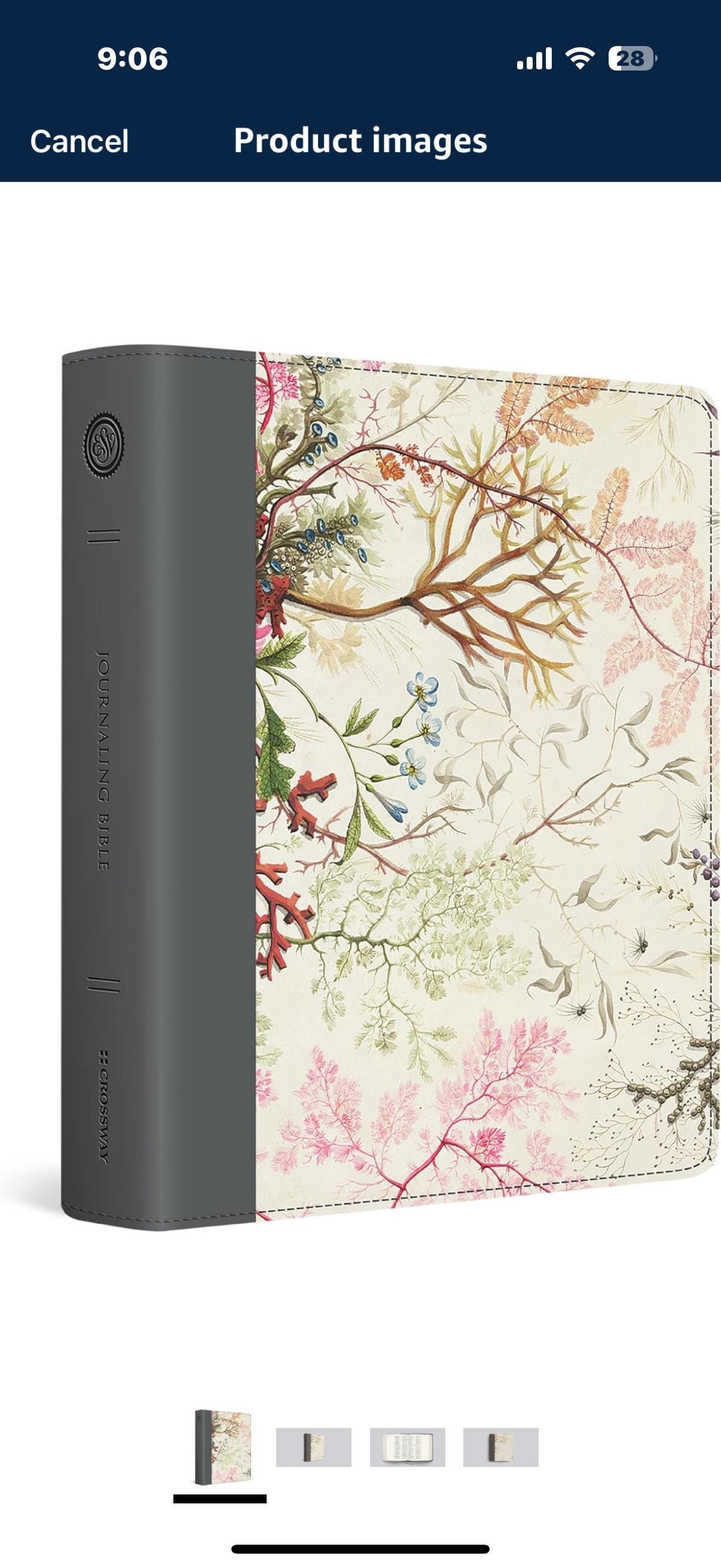 Personalized ESV Journaling Bible (Printed TruTone, Elegant Grace
