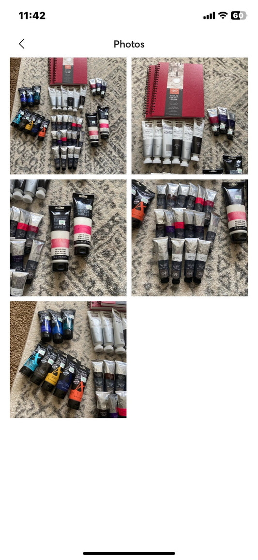 Acrylic Paint Set, Starter Kit