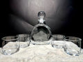 Juego de decantador de whisky de cristal personalizado – Decantador y vasos grabados