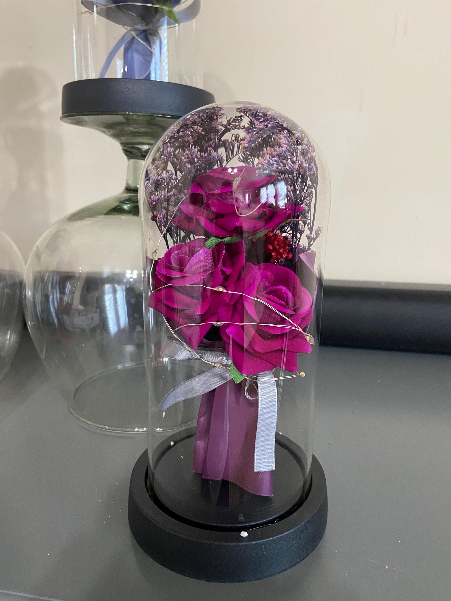 Personalized Anniversary Eternal Rose