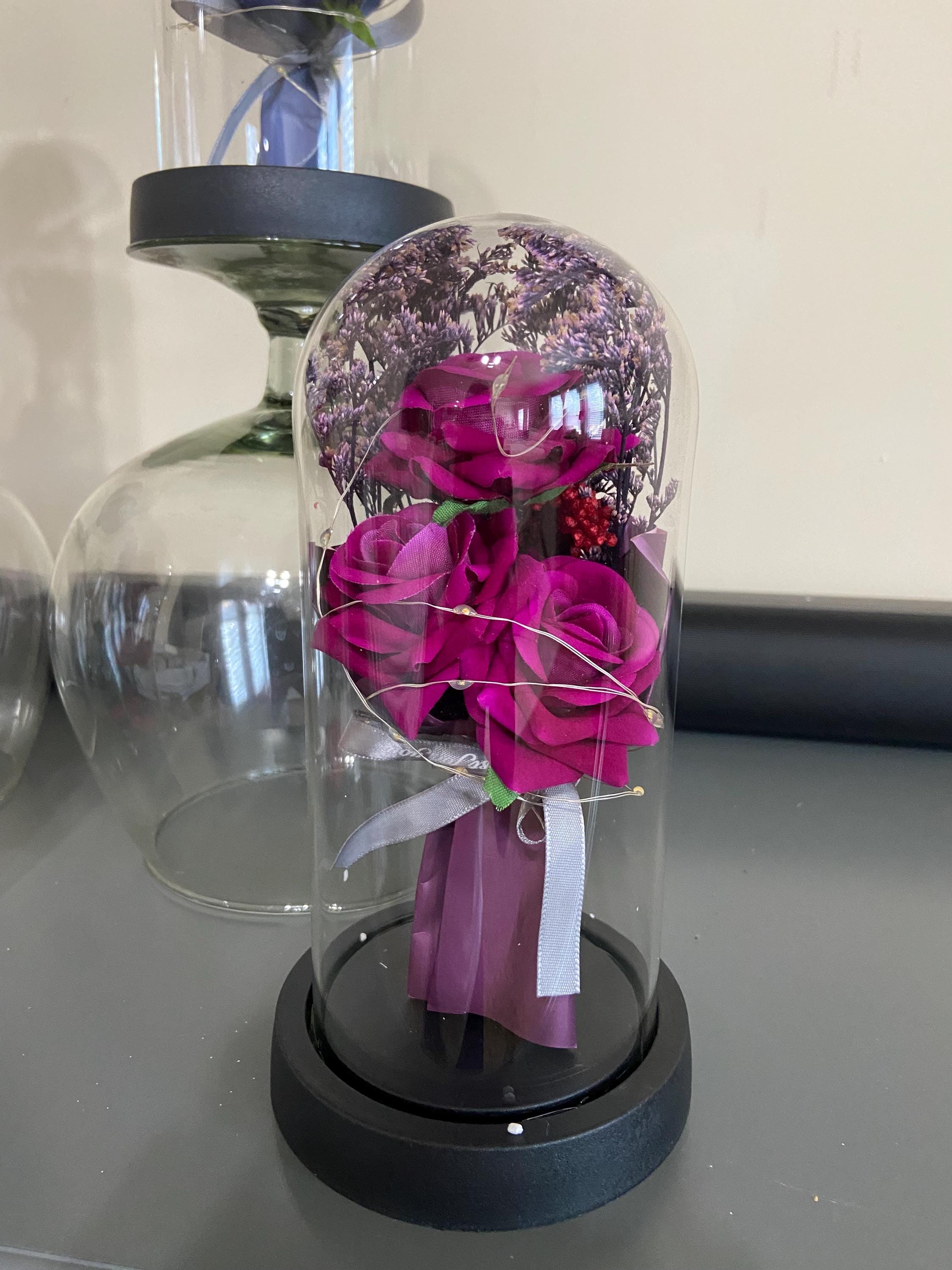 Personalized Anniversary Eternal Rose