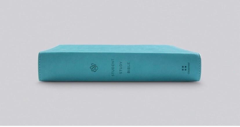 Biblia de estudio para estudiantes ESV grabada con láser
