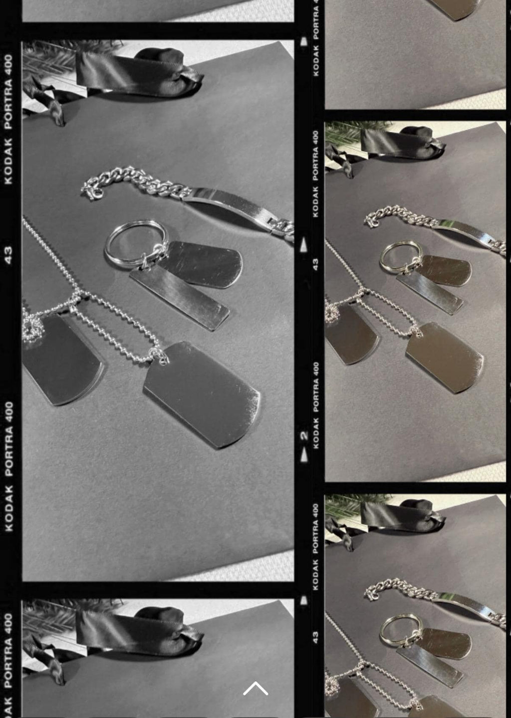Regalo de Navidad para hombre, llavero, combo de regalo de Navidad, placa de identificación