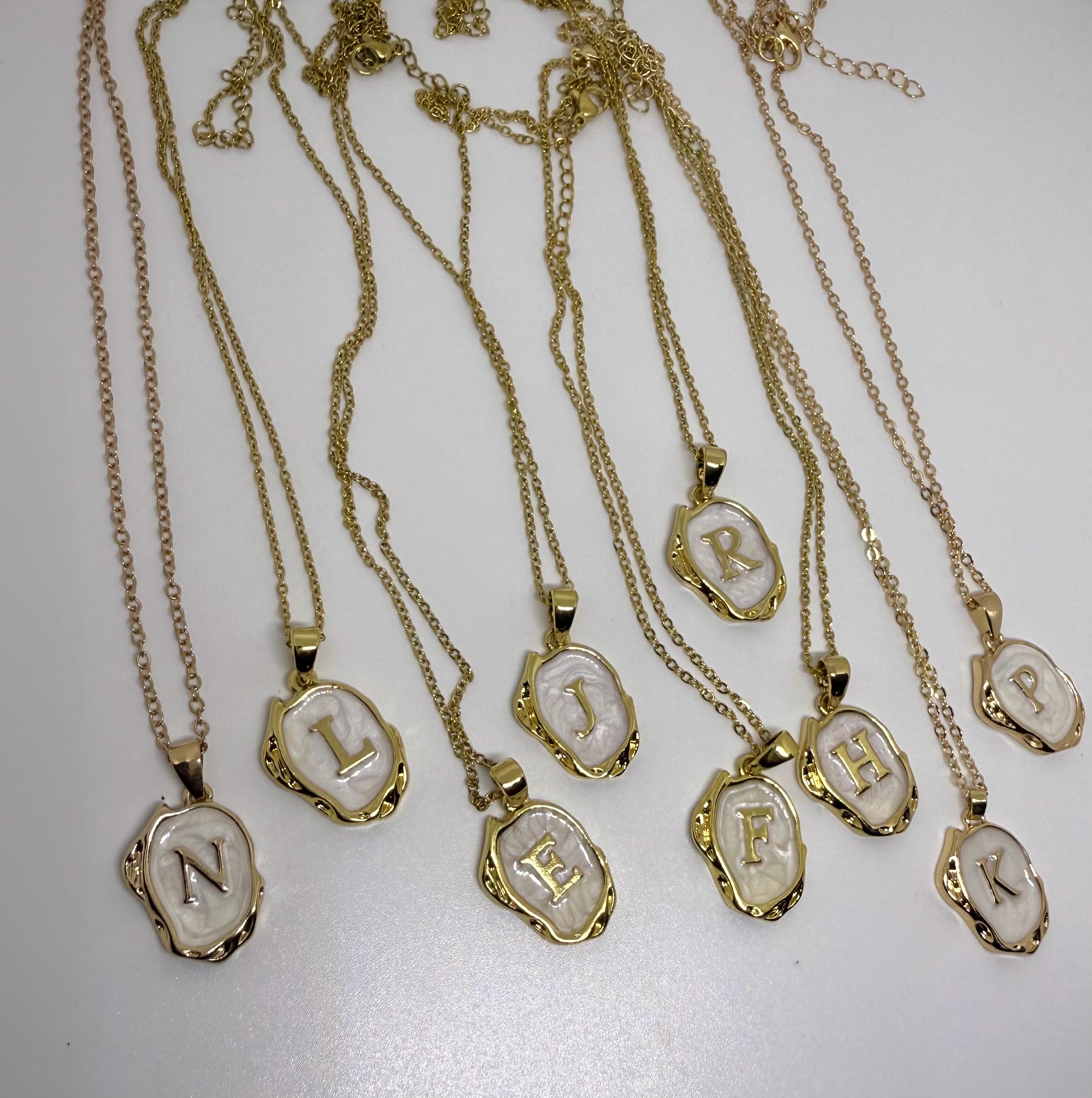 Personalized Initial Pendant Necklace