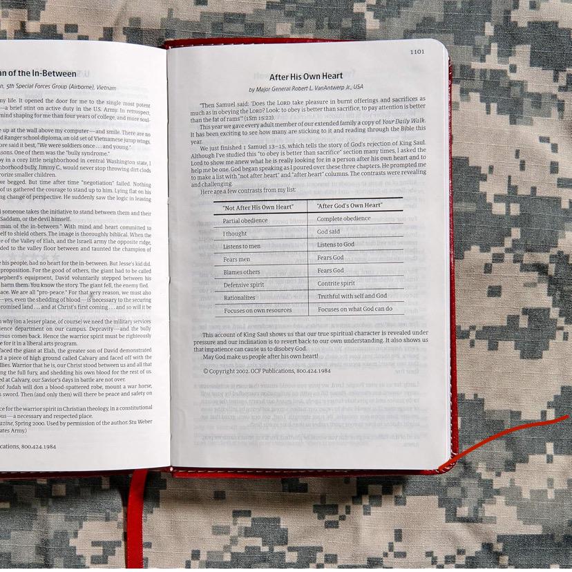 Personalized CSB Military Bible - Branch Specific Gift Box