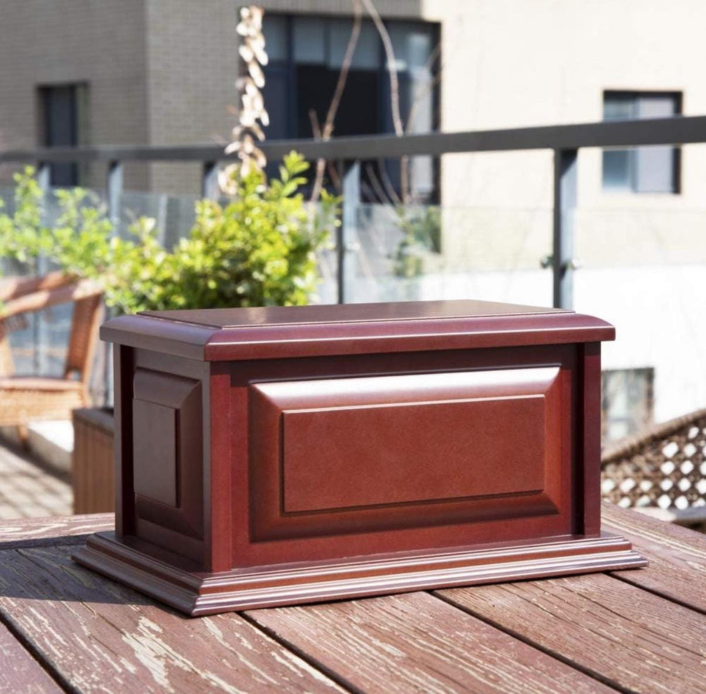 Urna de cremación personalizada - Madera de cerezo