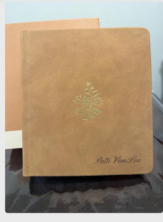 Personalized ESV Journaling Study Bible, Nubuck Caramel TruTone Cover