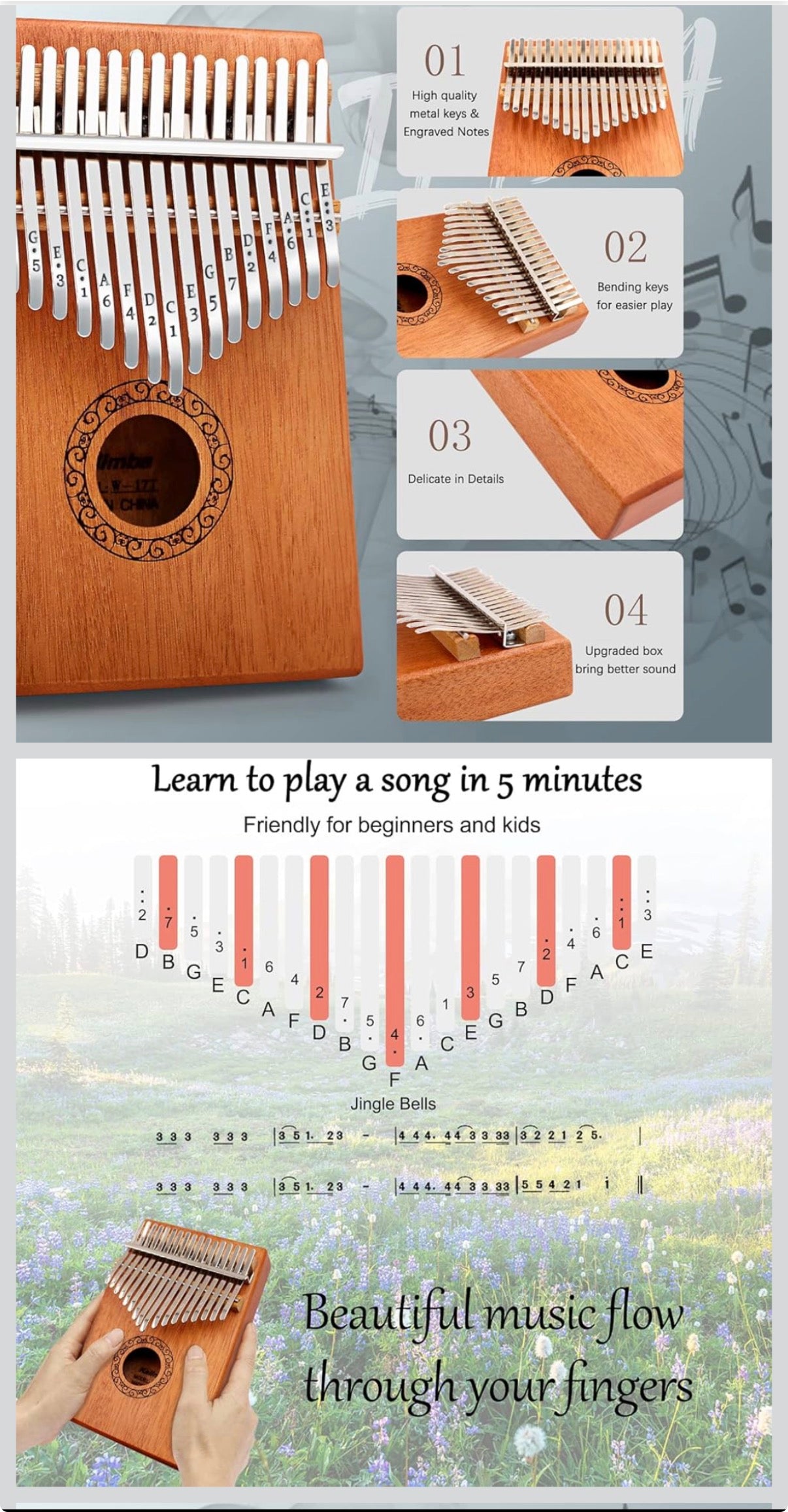Personalized Thumb Piano