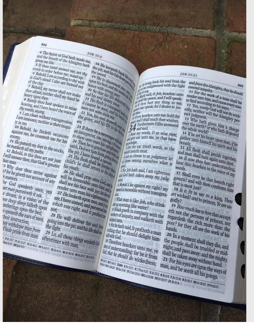 KJV Holy Bible, Giant Print Standard Size Faux Leather Red Letter Edition - Graduation gift Engraved Bible, Personalized Bible, Baptism Gift