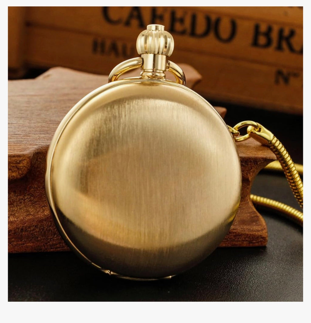 Personalized Gold Heirloom Pocket Watch