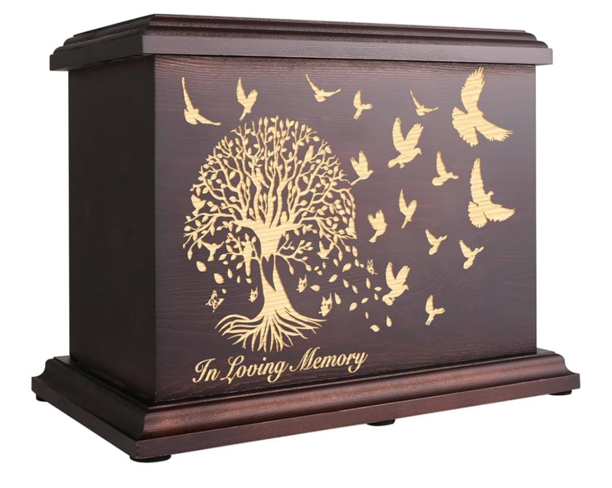 Urna fúnebre personalizada