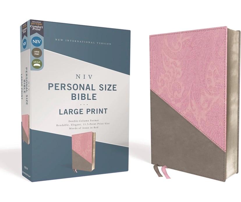 Personalized NIV Large Print Bible, Engraved Bible, Personalized Bible, Baptism Gift, Graduation Gift, Bible, laser engraved
