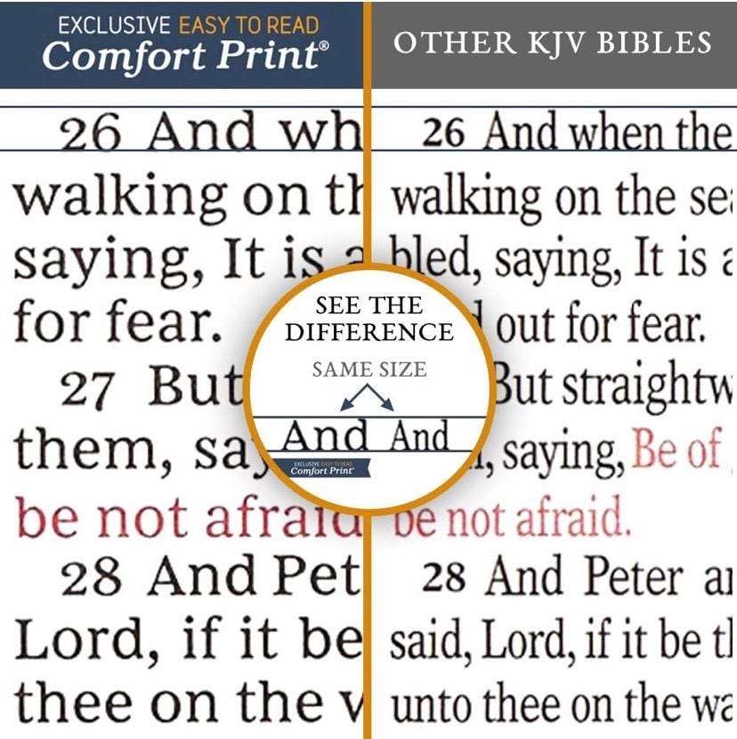 Engraved KJV Holy Bible: Super Giant Print, Burgundy Leathersoft
