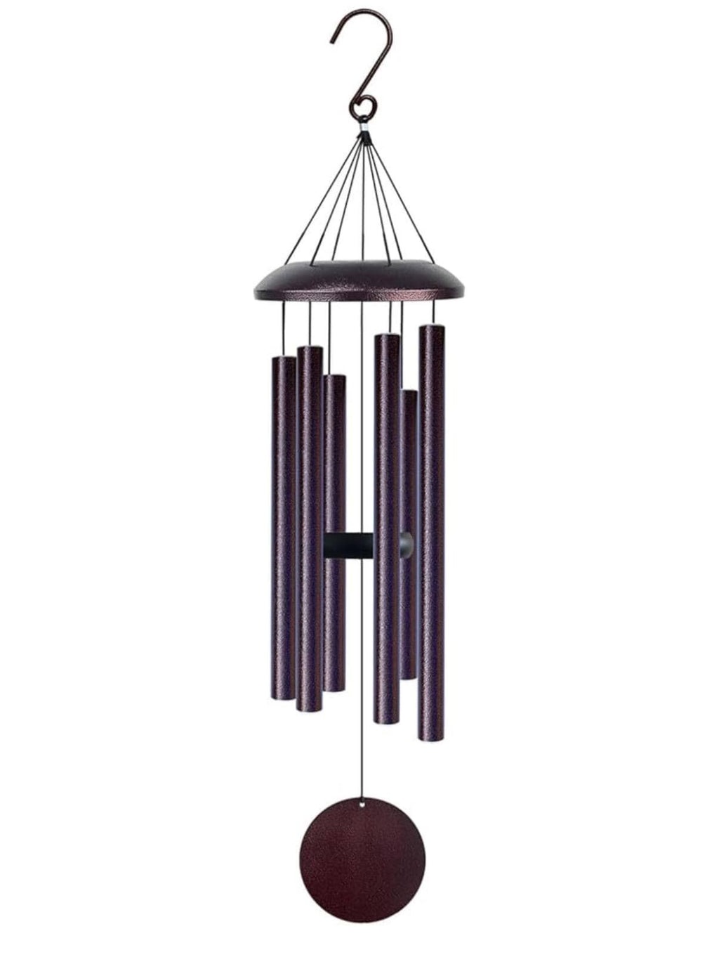 Campanillas de viento personalizadas - Campana de viento conmemorativa de 38 pulgadas con tono profundo y grabado personalizado