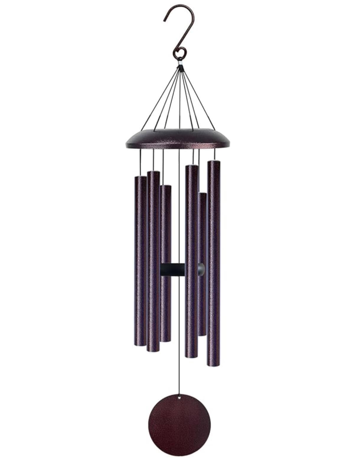 Campanillas de viento personalizadas - Campana de viento conmemorativa de 38 pulgadas con tono profundo y grabado personalizado