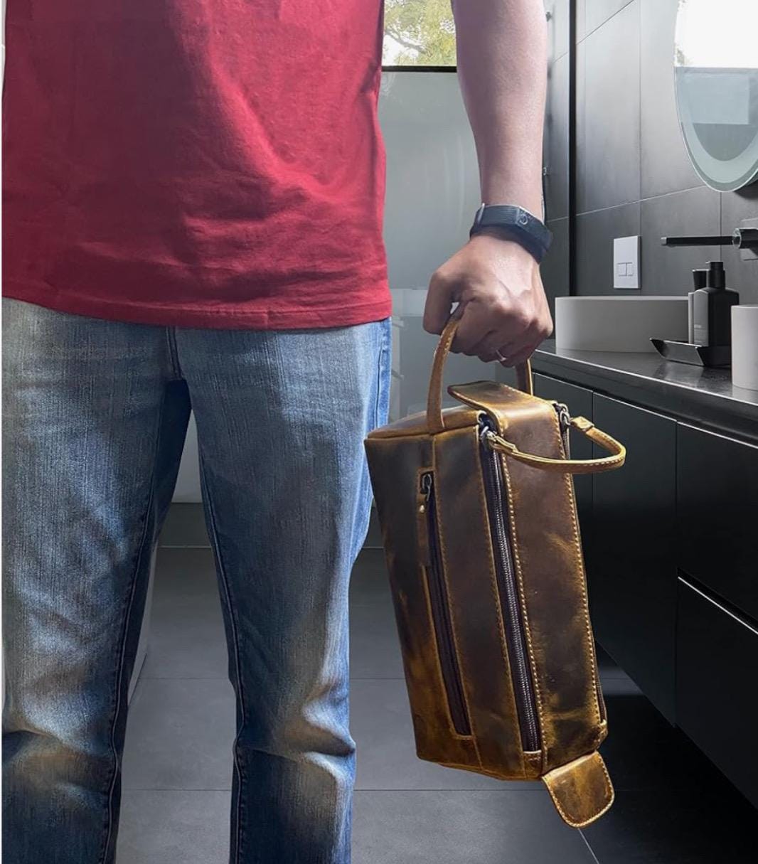 Bolsa de Aseo de Viaje Personalizada para Hombre