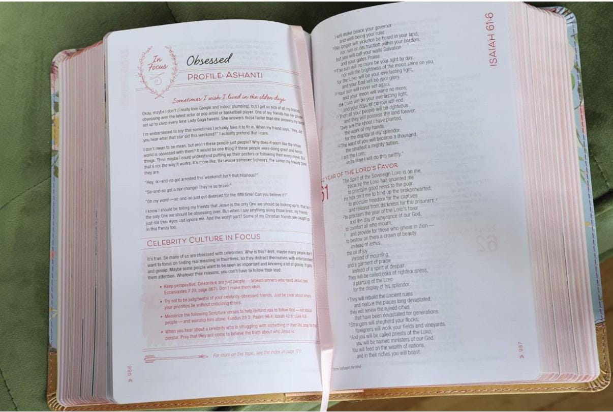 BIBLIA NVI PARA ADOLESCENTES. Biblia para niñas, imitación piel, Biblia para adolescentes verde azulado/dorado