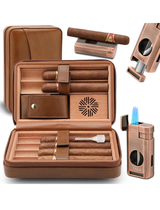 Personalized Travel Cigar Humidor