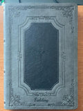 Santa Biblia KJV personalizada, edición de letras rojas en piel sintética con letra supergigante - Índice y cinta marcadora, versión King James, gris/negra