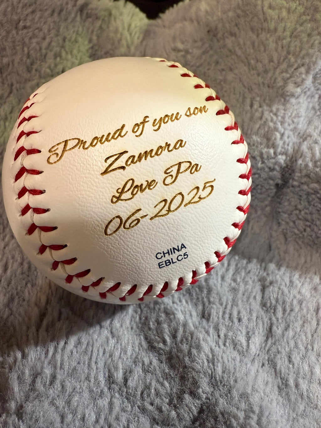 Lasered Baseball