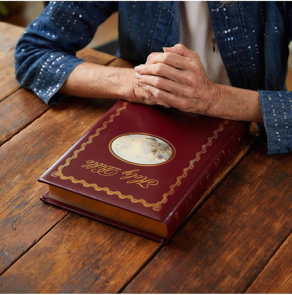 Biblia familiar personalizada (NKJV) – Regalo de recuerdo con nombre y versículo grabados a medida
