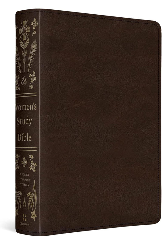 Personalized ESV Women's Study Bible: Deep Brown TruTone Cover
