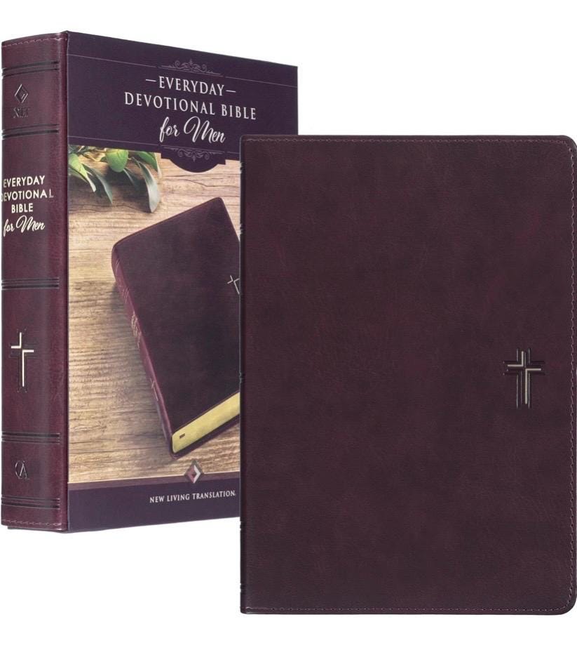 Devotional Bible for Men, Study Bible for Men, Personalized Bibles